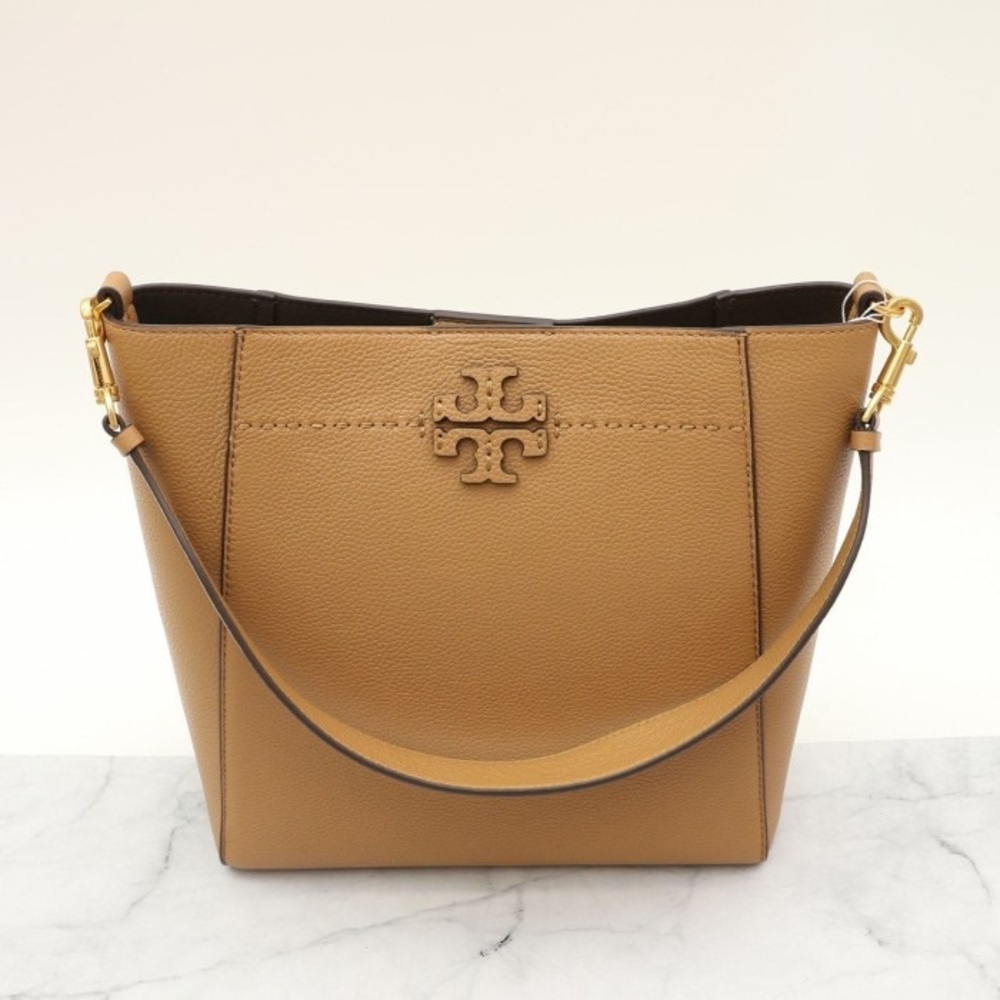 Tory Burch McGraw Bucket Bag in Tiramisu